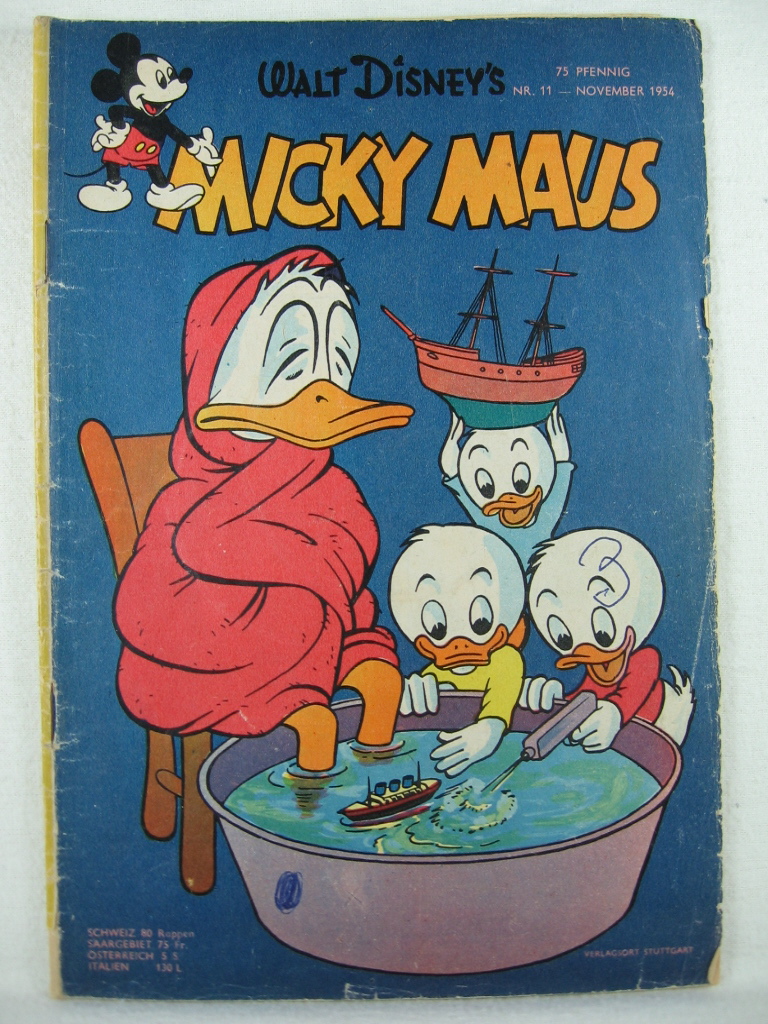 Disney, Walt:  Micky Maus. Heft 11, November 1954. 
