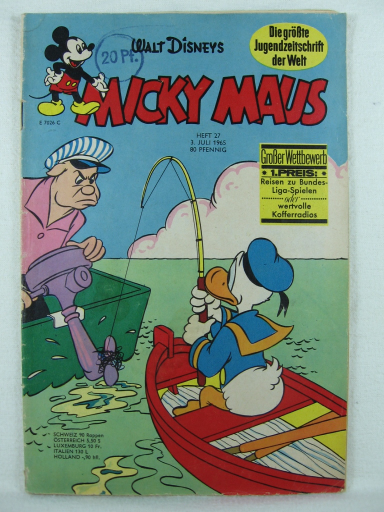 Disney, Walt:  Micky Maus. Heft 27 1965. 