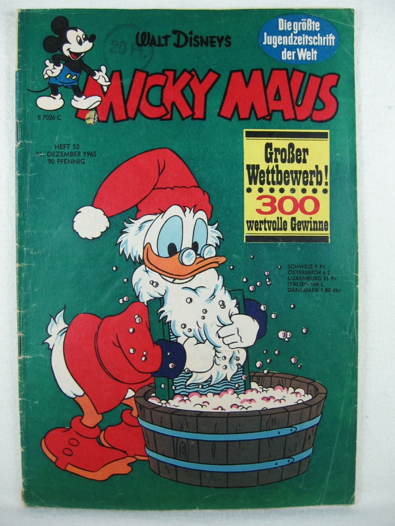 Disney, Walt:  Micky Maus. Heft 50 1965. 