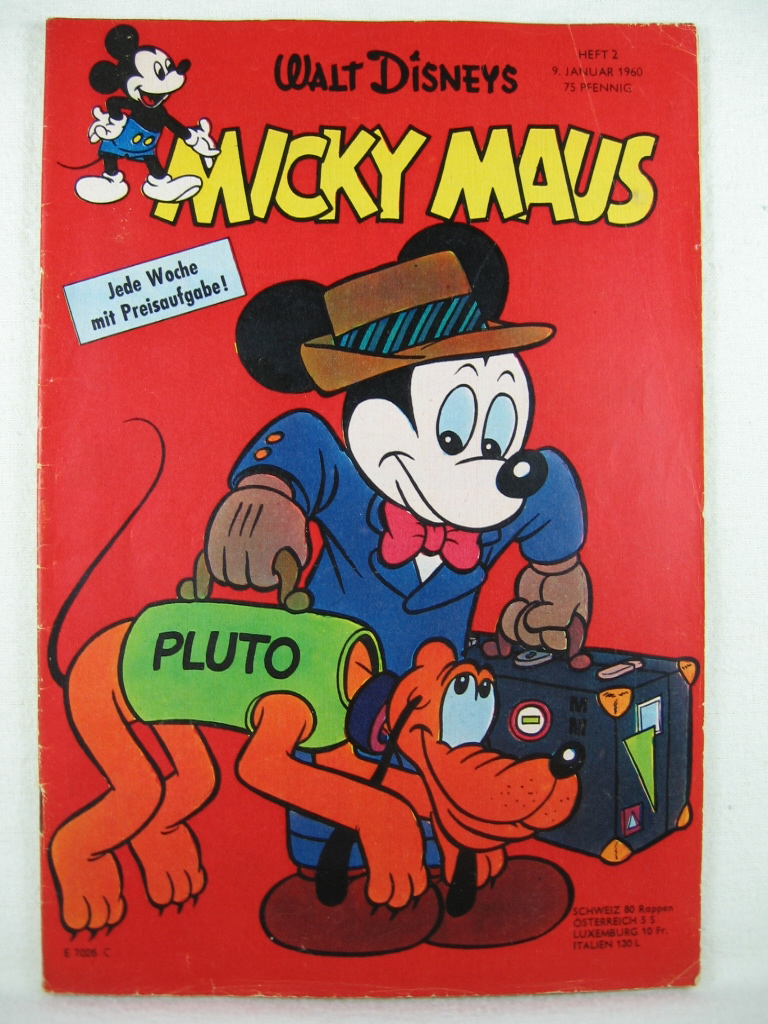 Disney, Walt:  Micky Maus. Heft 2 1960. 