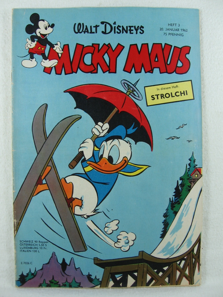 Disney, Walt:  Micky Maus. Heft 3, 1962. 