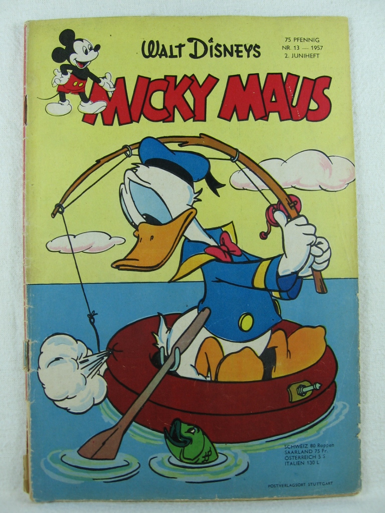 Disney, Walt:  Micky Maus. Heft 13, 1957. 