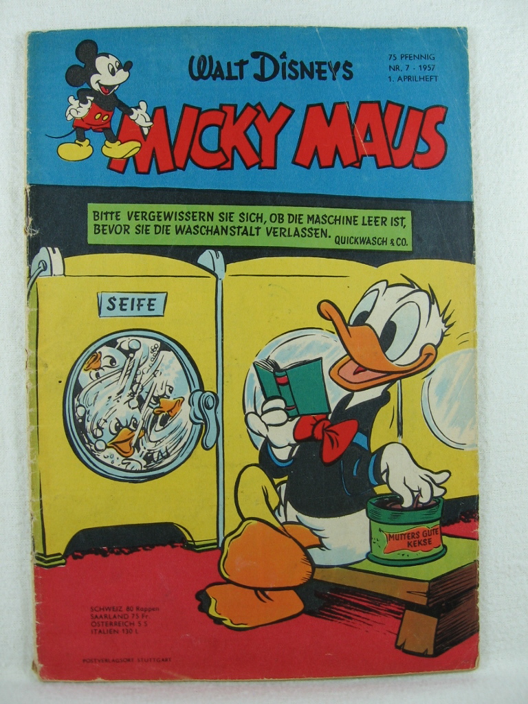 Disney, Walt:  Micky Maus. Heft 7, 1957. 