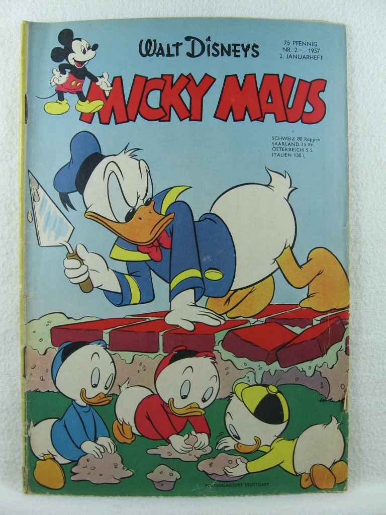 Disney, Walt:  Micky Maus. Heft 2, 1957. 