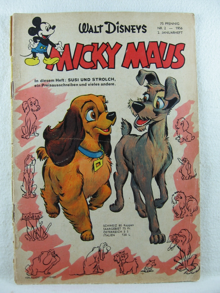 Disney, Walt:  Micky Maus. Heft 2, 1956. 
