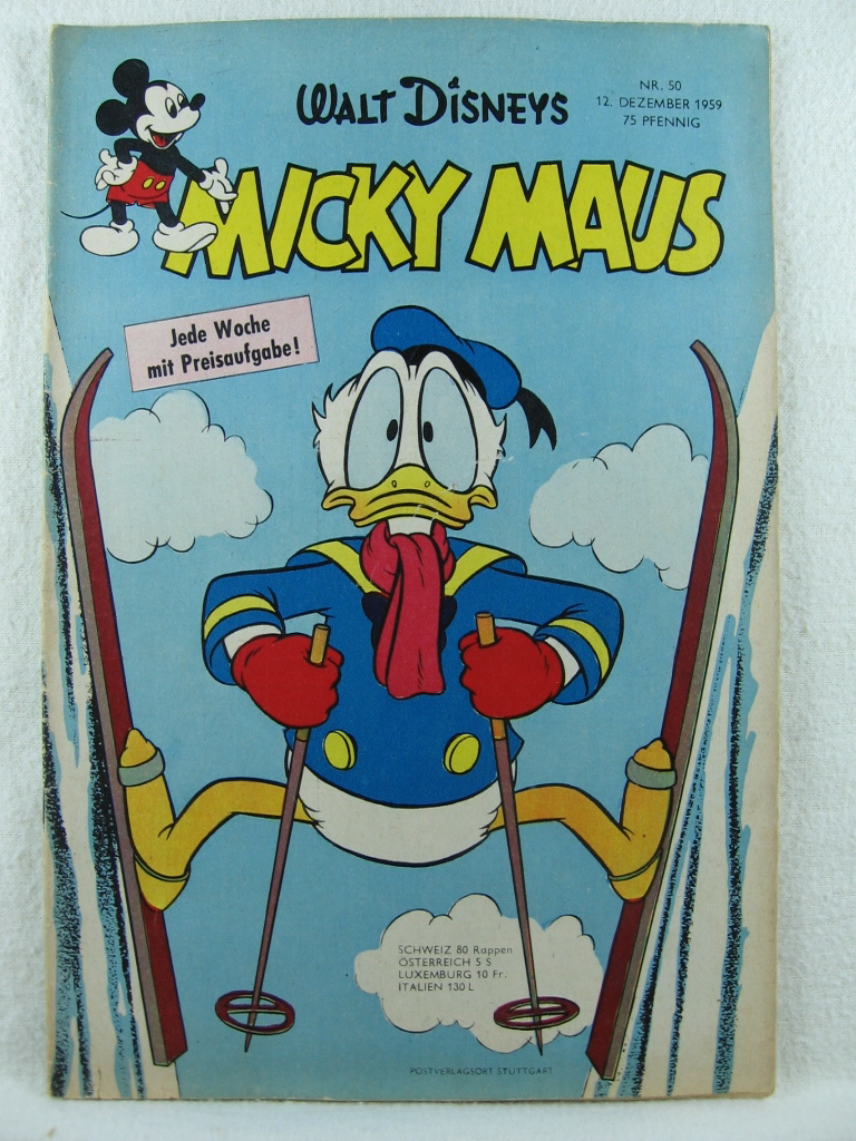 Disney, Walt:  Micky Maus. Heft 50, 1959. 