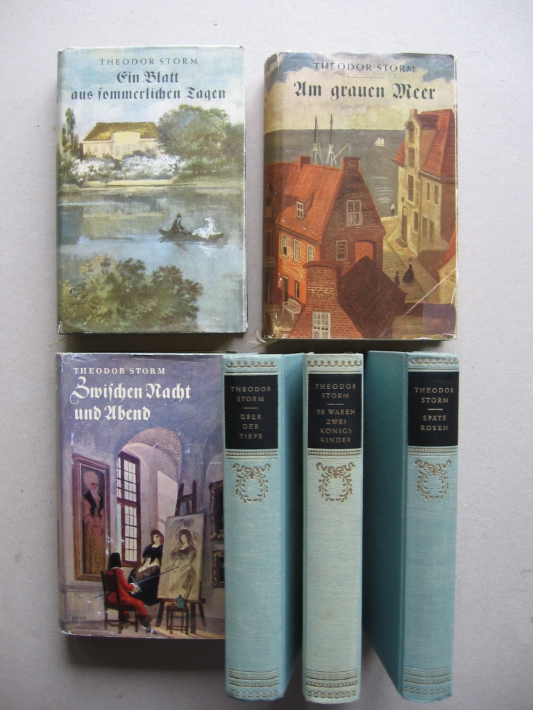 Storm, Theodor:  Novellen und Gedichte. 6 Bände. 