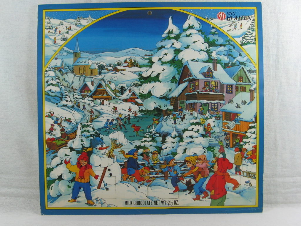   Adventskalender / Füllkalender: Wintervergnügen. 
