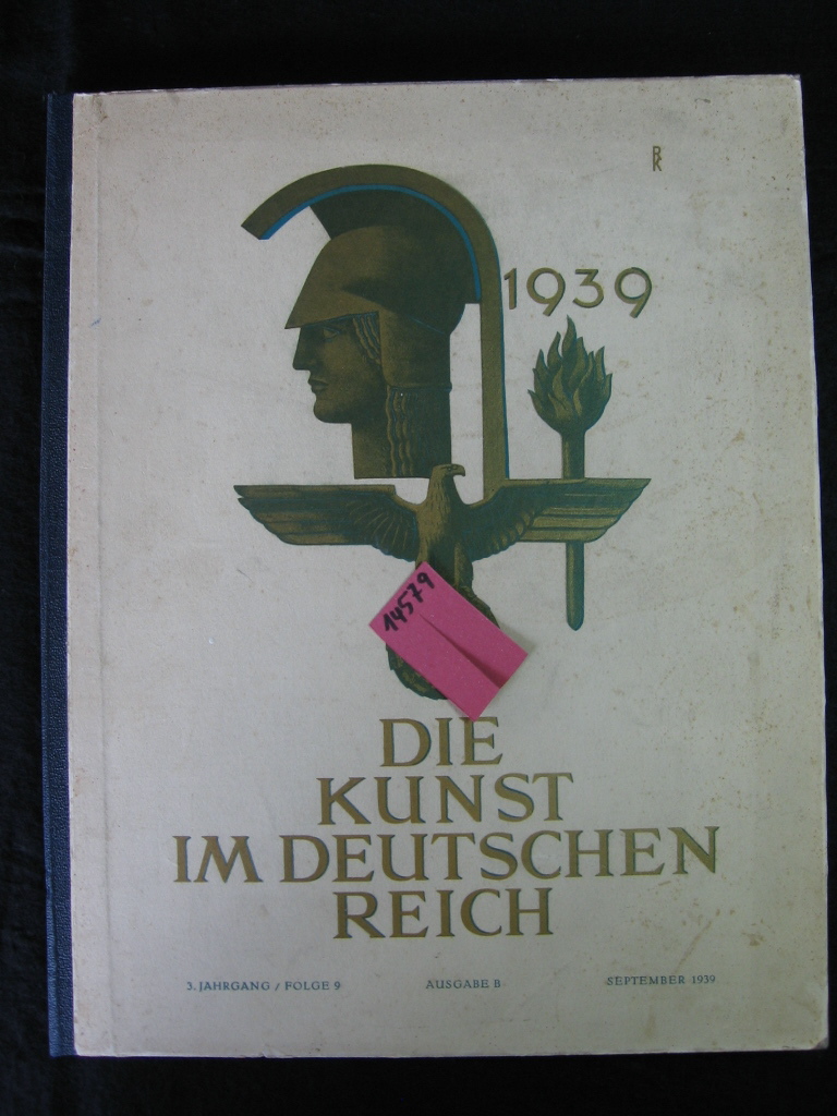   Die Kunst im Deutschen Reich. Ausgabe B. Die Baukunst. 3. Jahrgang, Folge 9, Sept. 1939. 