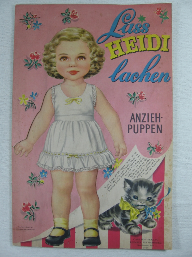   Lass Heidi lachen. Anziehpuppen. 