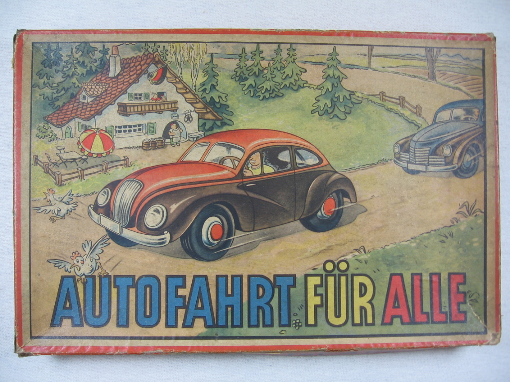   Würfelspiel: Autofahrt für alle. 