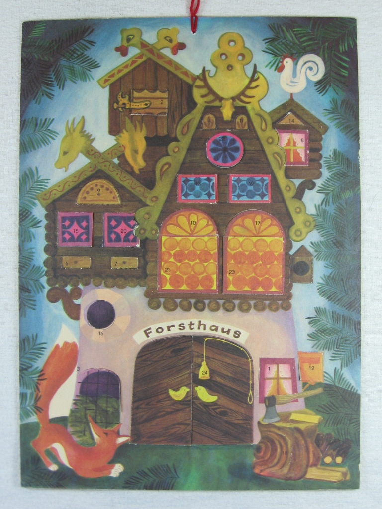   Adventskalender: Forsthaus. 