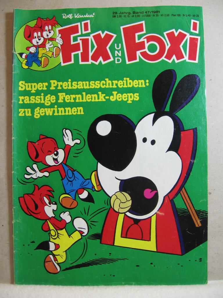 Kauka, Rolf:  Fix und Foxi. 29. Jahrgang, Band 47. 