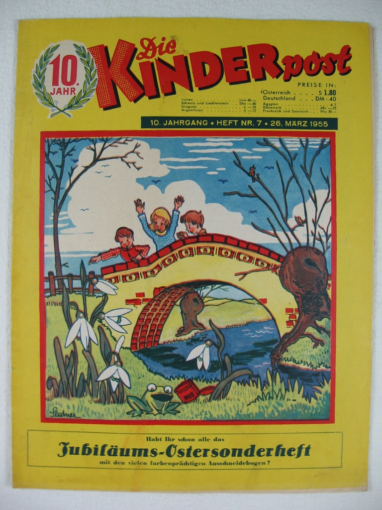   Die Kinderpost. 10. Jahrgang, 1955, Heft 7. 