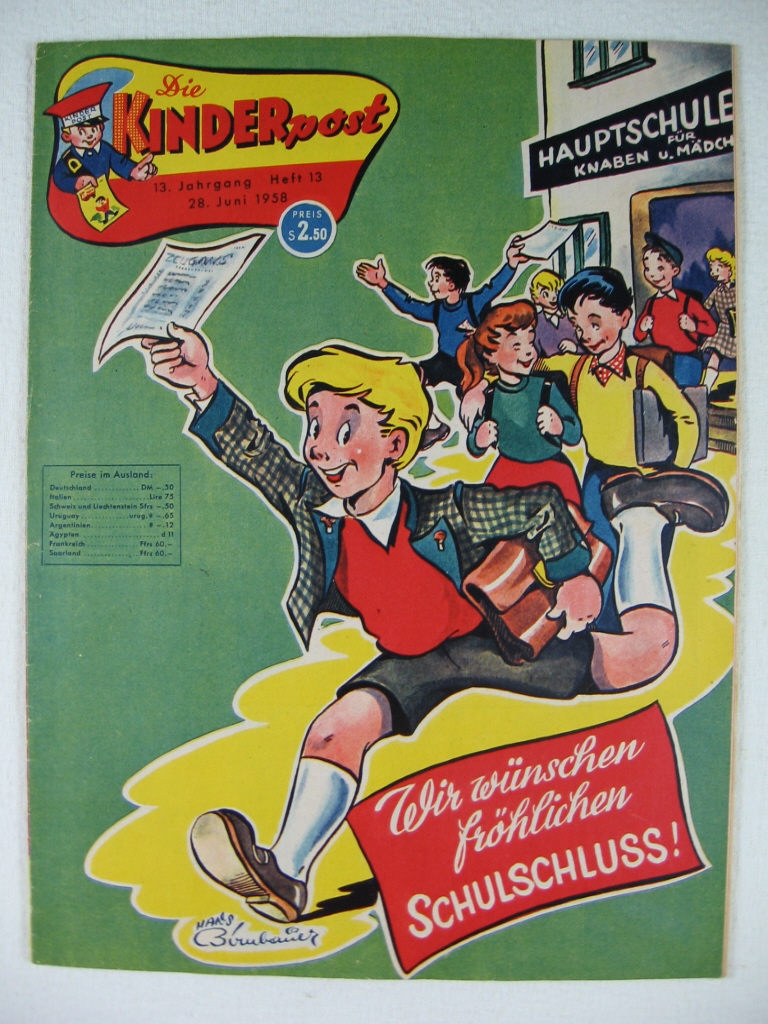   Die Kinderpost. 13. Jahrgang, 1958, Heft 13. 