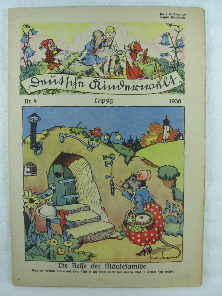   Deutsche Kinderwelt. Jahrgang 1936, Heft Nr. 4. 