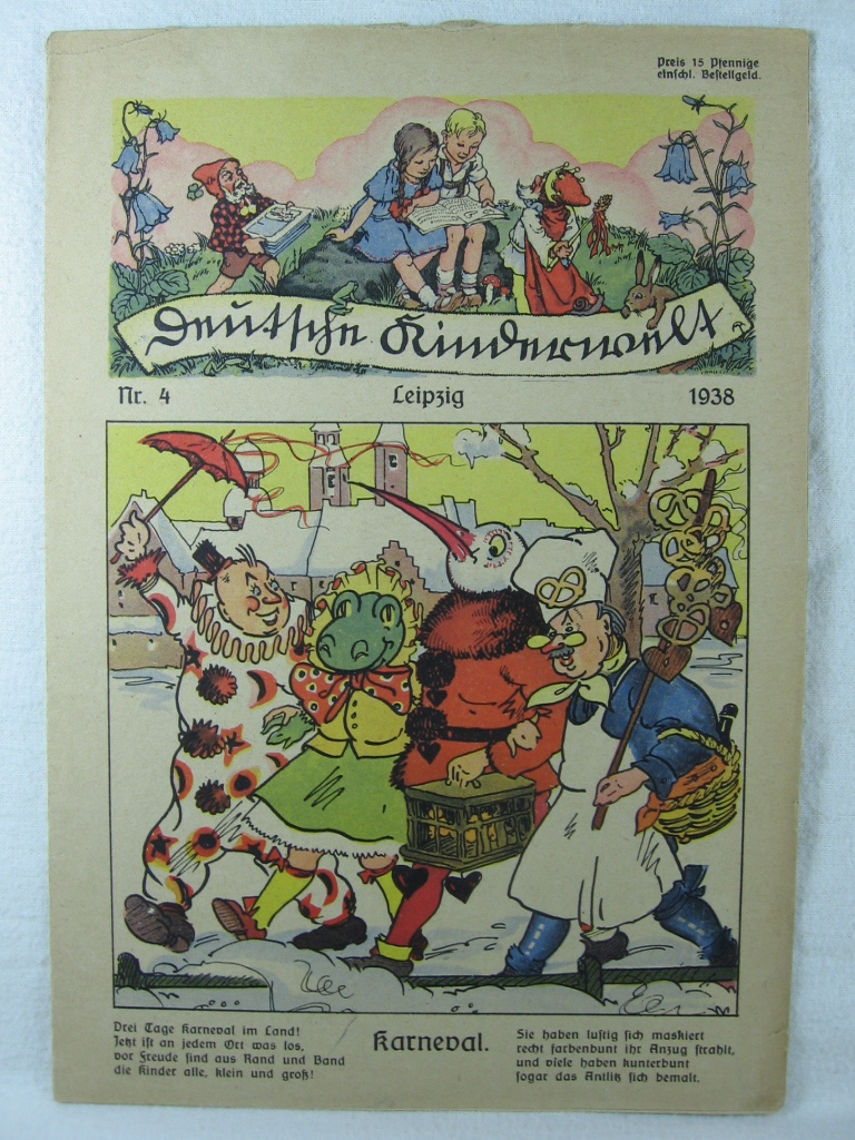   Deutsche Kinderwelt. Jahrgang 1938, Heft Nr. 4. 
