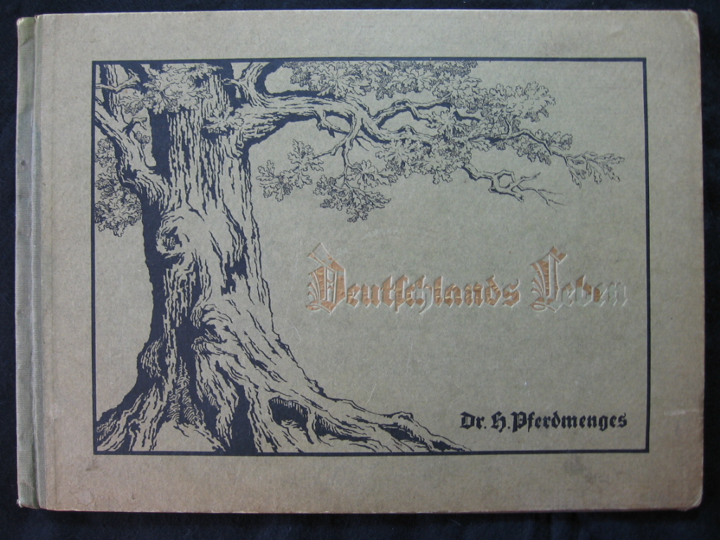 Pferdmenges, Dr. H.:  Deutschlands Leben auf 12 Seiten und 12 Kartenbildern. 