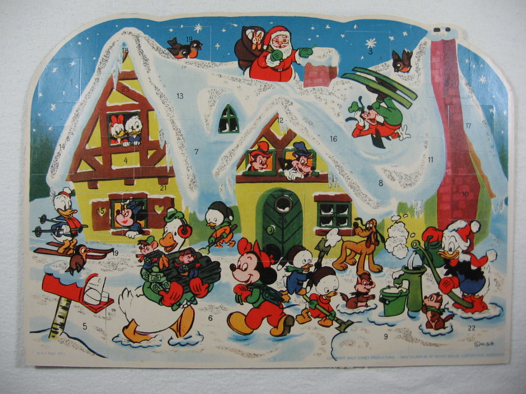 Disney, Walt:  Adventskalender: Winter in Entenhausen. 