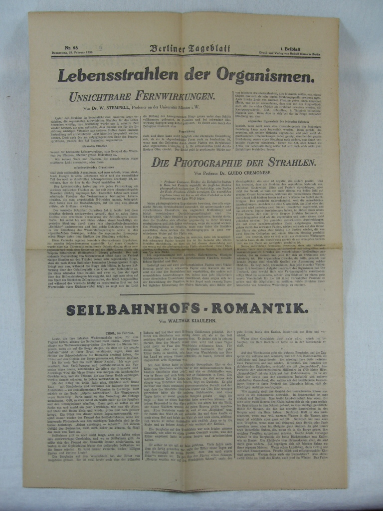   Berliner Tageblatt. 