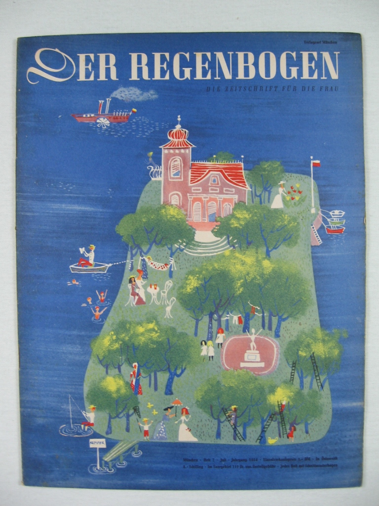   Der Regenbogen. Die Zeitschrift für die Frau. Jahrgang 1954, Heft 7. 
