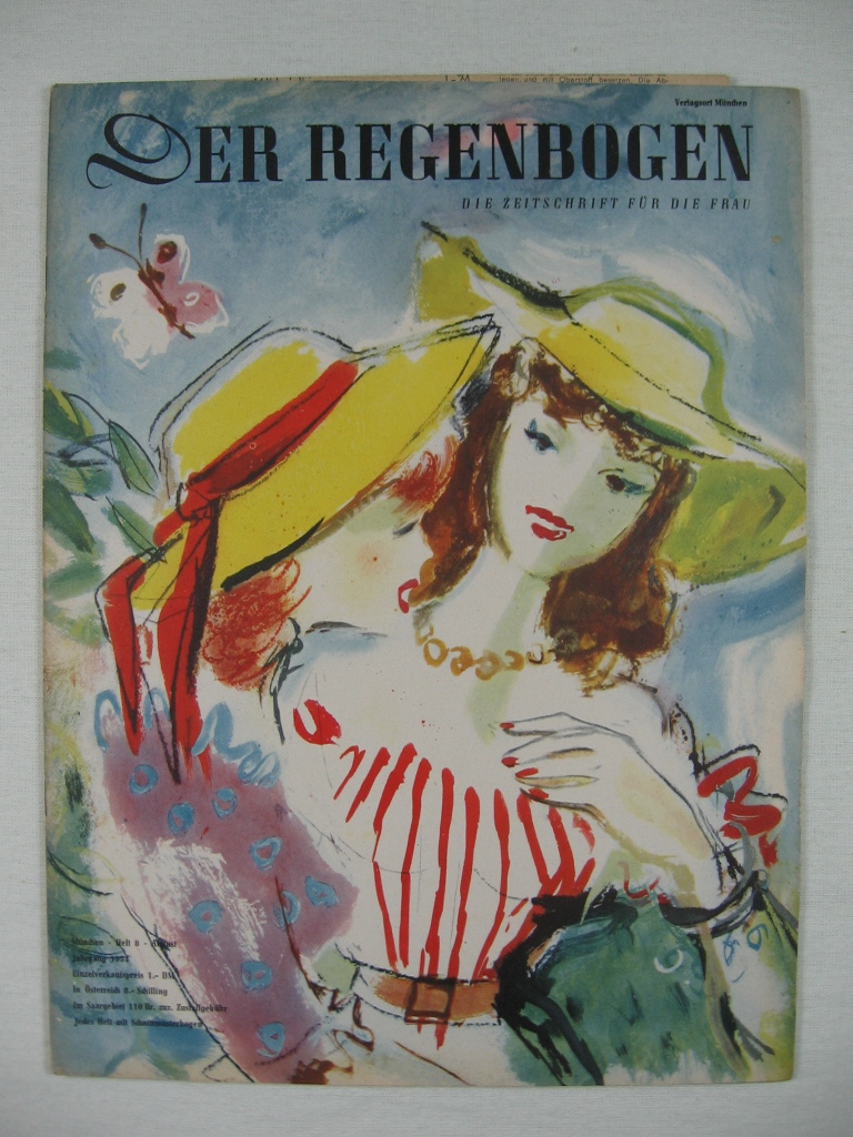   Der Regenbogen. Die Zeitschrift für die Frau. Jahrgang 1954, Heft 8. 