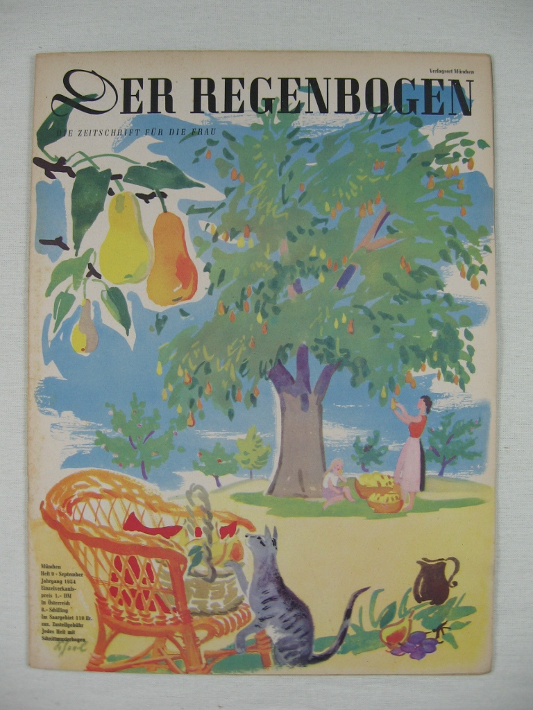   Der Regenbogen. Die Zeitschrift für die Frau. Jahrgang 1954, Heft 9. 
