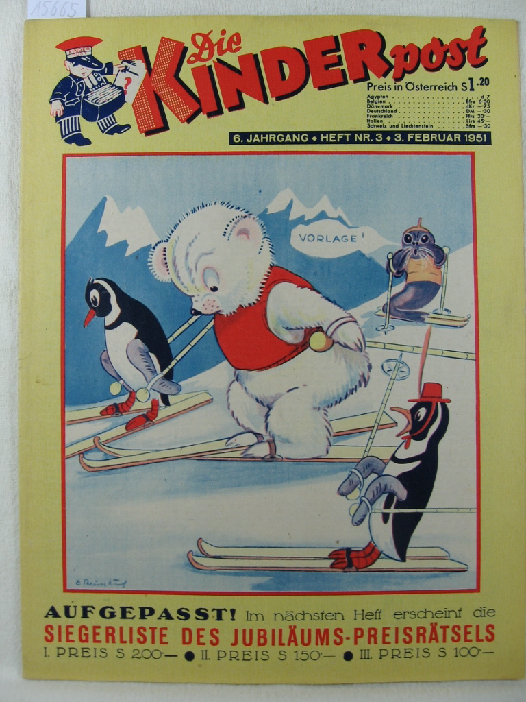   Die Kinderpost. 6. Jahrgang, 1951, Heft 3. 