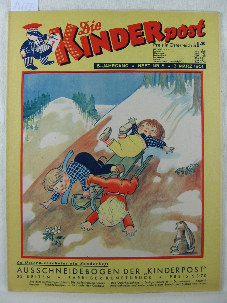   Die Kinderpost. 6. Jahrgang, 1951, Heft 5. 