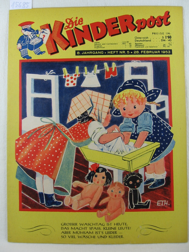   Die Kinderpost. 8. Jahrgang, 1953, Heft 5. 