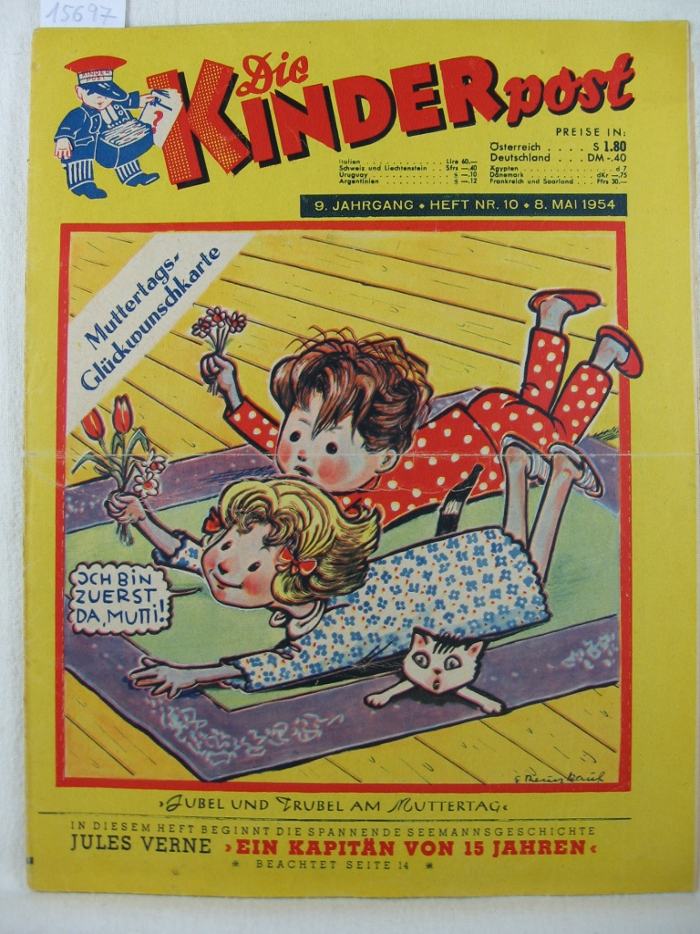   Die Kinderpost. 9. Jahrgang, 1954, Heft 10. Muttertag. 