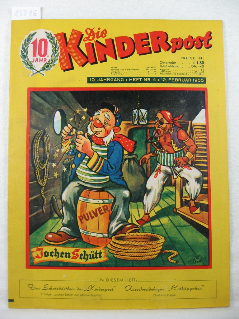   Die Kinderpost. 10. Jahrgang, 1955, Heft 4. 