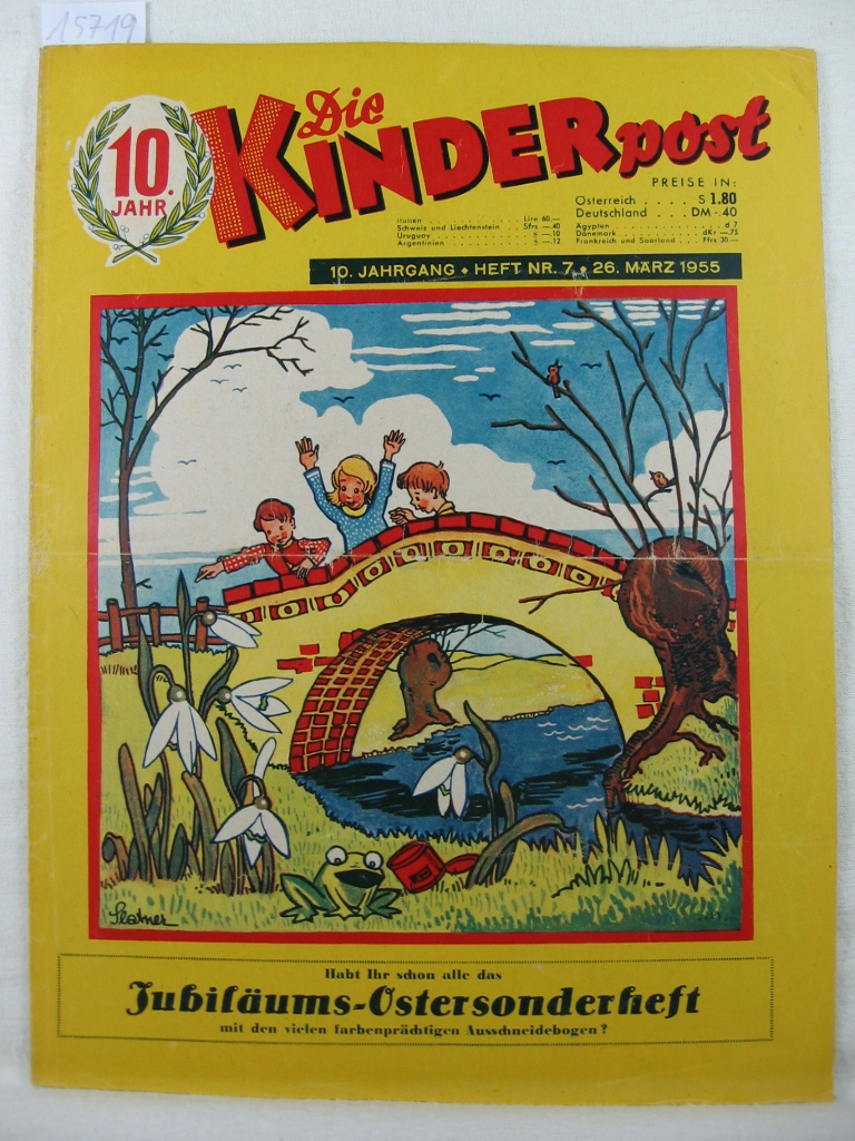   Die Kinderpost. 10. Jahrgang, 1955, Heft 7. 