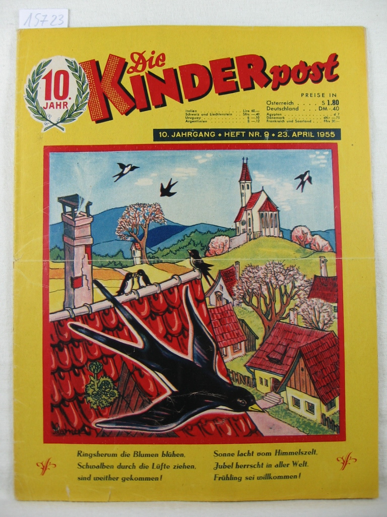   Die Kinderpost. 10. Jahrgang, 1955, Heft 9. 