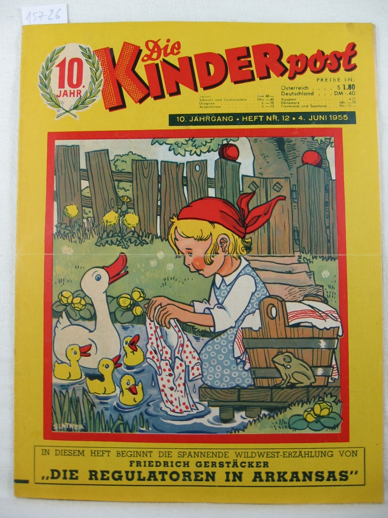   Die Kinderpost. 10. Jahrgang, 1955, Heft 12. 