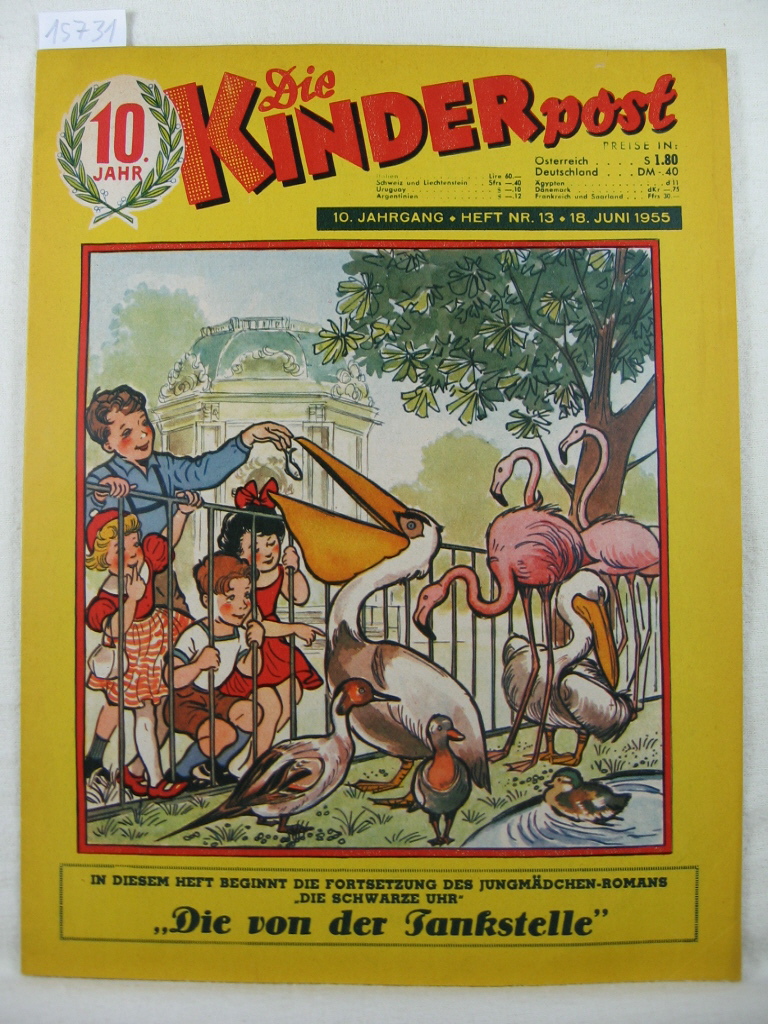   Die Kinderpost. 10. Jahrgang, 1955, Heft 13. 