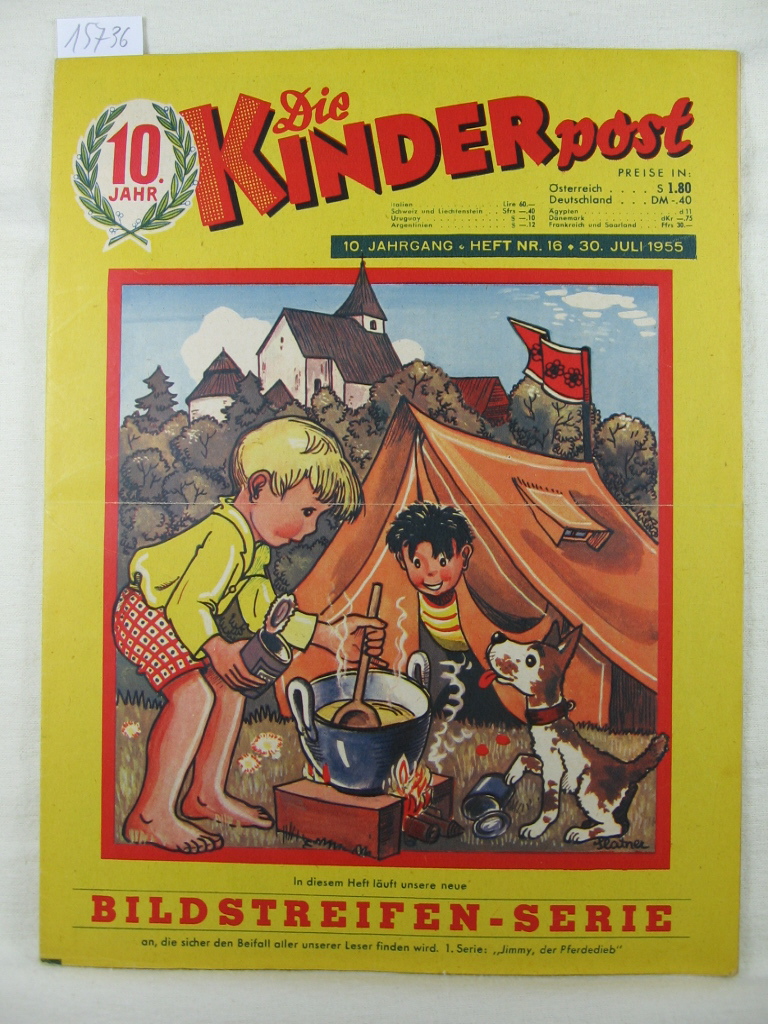   Die Kinderpost. 10. Jahrgang, 1955, Heft 16. 