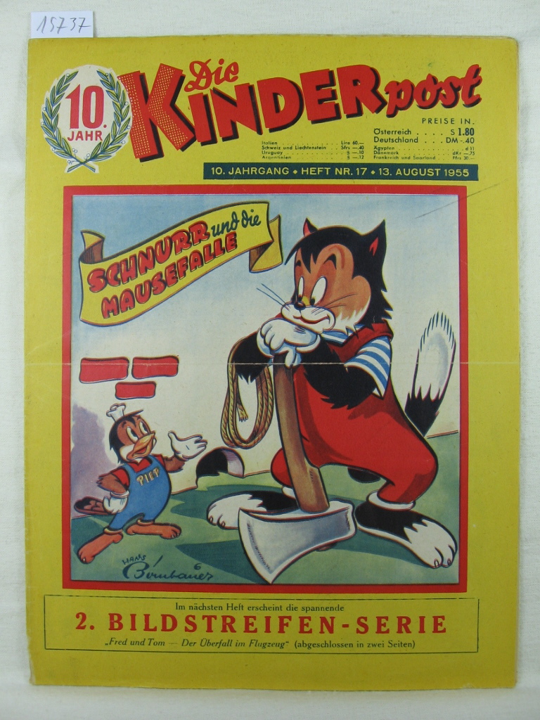   Die Kinderpost. 10. Jahrgang, 1955, Heft 17. 