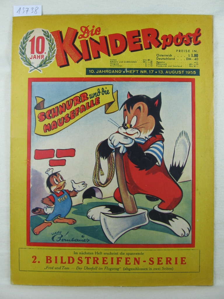   Die Kinderpost. 10. Jahrgang, 1955, Heft 17. 