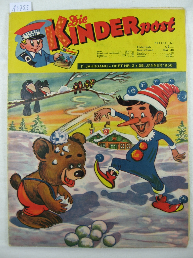   Die Kinderpost. 11. Jahrgang, 1956, Heft 2. 