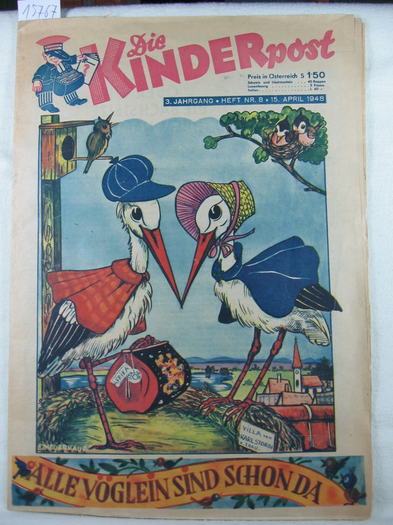   Die Kinderpost. 3. Jahrgang, 1948, Heft 8. 