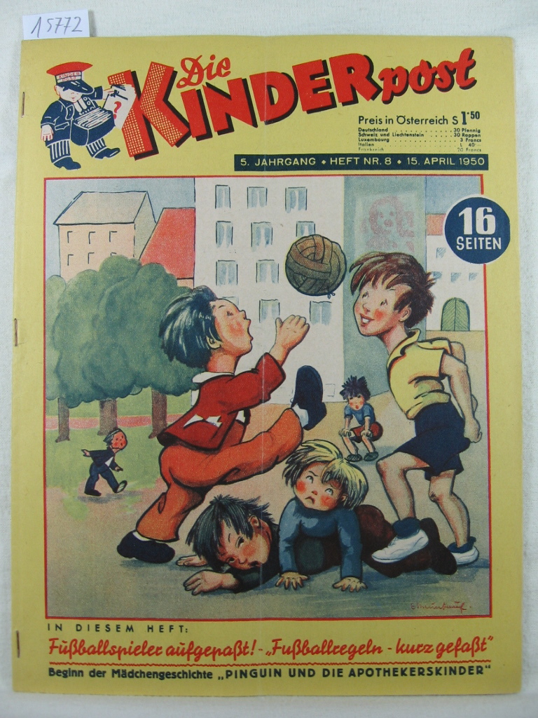   Die Kinderpost. 5. Jahrgang, 1950, Heft 8. 