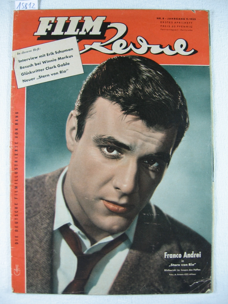   Film Revue. 9. Jahrgang, 1955, Nr. 8. 