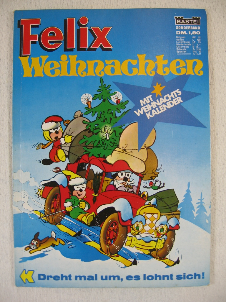   Felix. Sonderband Weihnachten 1971. 