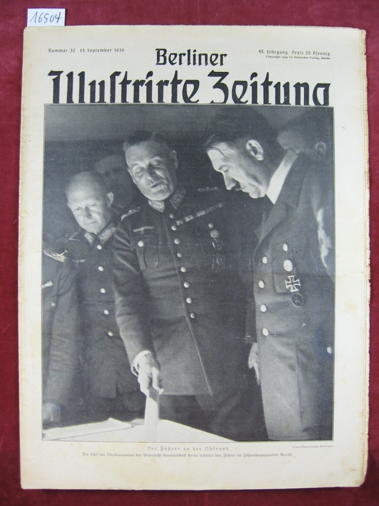   Berliner Illustrirte Zeitung. Nr. 37, 1939. 