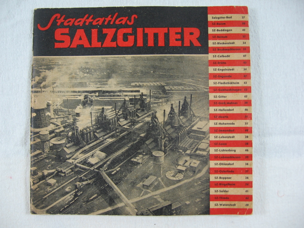   Stadtatlas Salzgitter. 