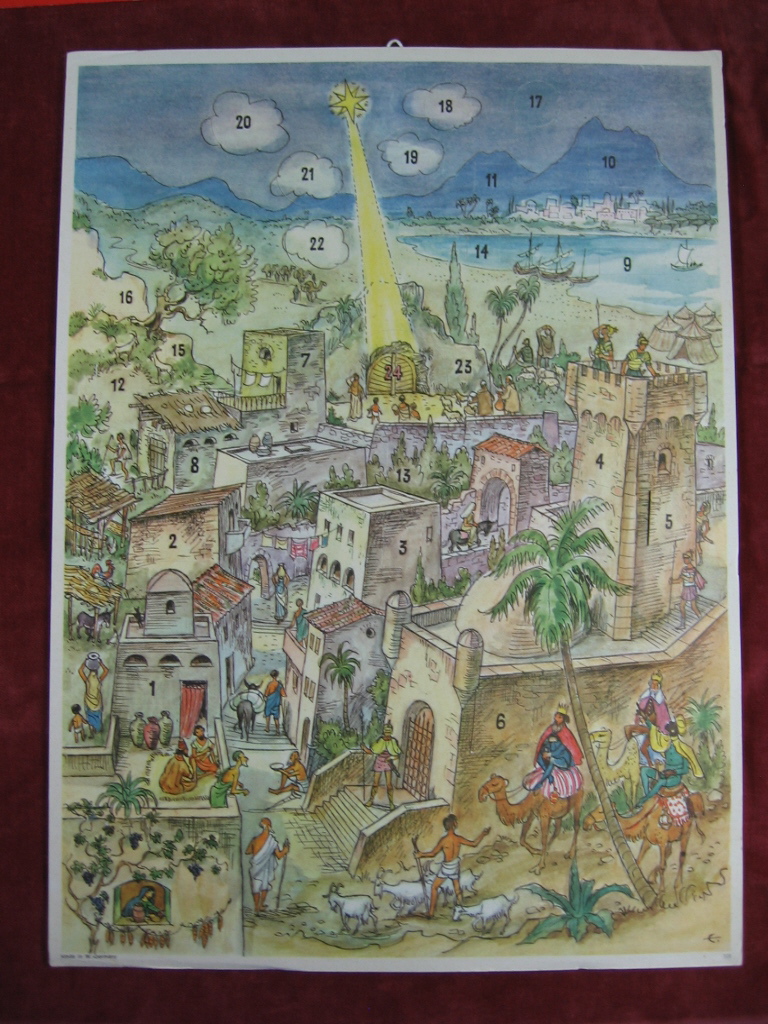 Eckle, Karl:  Adventskalender: Bethlehem. 