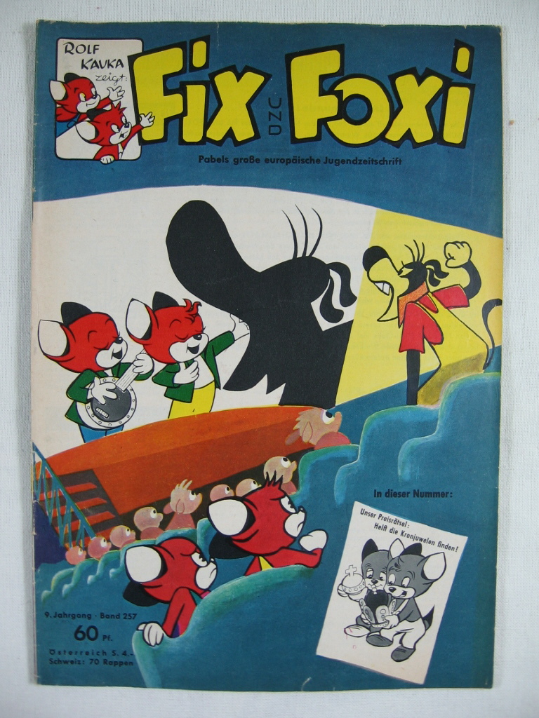 Kauka, Rolf:  Fix und Foxi. 9. Jahrgang, Band 257. 