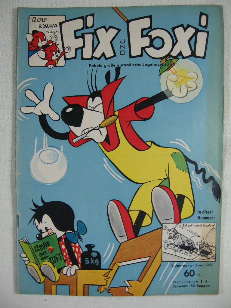 Kauka, Rolf:  Fix und Foxi. 9. Jahrgang, Band 262. 