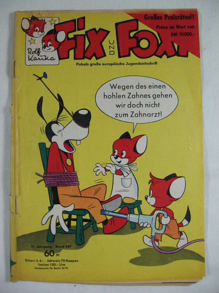 Kauka, Rolf:  Fix und Foxi. 11. Jahrgang, Band 347. 